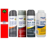 ☘️ Equate Jock Itch Antifungal Powder Spray / Equate Athlete's Foot Powder Spray / Equate Soothing F