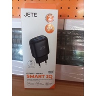 JETE Atomic2 2.1A Dual Output Smart IQ Fast Charging Charger