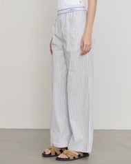 AIMER - Elastic Cotton Trousers กางเกงผ้า ขายาว ผ้าฝ้าย