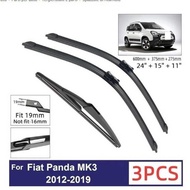 Suitable for F i a t P n d Fiat Panda 2 0 1-9 Front Rear Wiper 4+5 Brushes