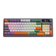 New Style Free Wolf M96 Wireless Bluetooth Dual Mode Mechanical Feel Keyboard with Display Knob Mult