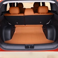 Aion v พรมพรมหนังไฮโซเข้ารูป6D7D ถาดหลังรถ แผ่นรองกระโปรงหลังรถ ของแต่ง กุญแจของแต่ง Trunk Mats ป้อง