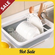 Hot Sale [ Local Ready Stocks ] iGOZO Collapsible Dish Drainer Home Kitchen Pinggan Mangkuk Rumah Dapur Kering Singki S