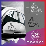 TOTORO FAMILY II CAR STICKER KL00029