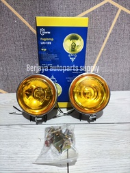 Lampu Kabut Bulat / Lampu Sorot BULAT / Foglamp BULAT Universal 12V Motor Mobil 1SET