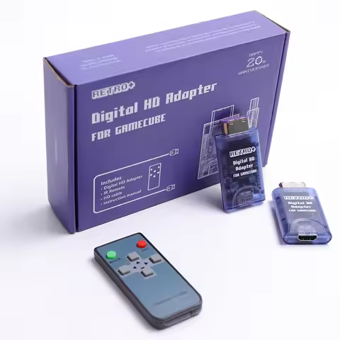 Retroplus Tech Digital HDMI Adapter For Nintendo Gamecube HDMI-Compatible Line Doubler For NGC Conve