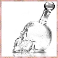 (NVIS) 1000ml Decanter Crystal Skull Head glass Vodka Whisky