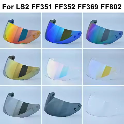 For LS2 MHR-FF-15 Helmet Glass Motorcycle Helmet Visor for LS2 FF352 FF351 FF802 FF369 FF384 Face Sh