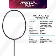 PROTECH MAXILITE POWER-X (5UG2)(MAX 30LBS)(Lite Series) Badminton Racket