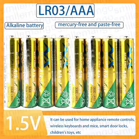 Nuo xing 4-32Pcs 1.5V AAA LR03 Alkaline Battery No.7 AM4 Primary Dry Battery for Remote Control Toys