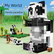 minecraft minecraft toy Minecraft Birthday Gift Minecraft Building Blocks 21245 Panda Paradise House