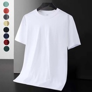 [M-5XL]2025 Men's Cotton T-Shirts Breathable for Sports Running & Casual Basic Style & Versatile Top