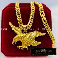 zoaj.ph Big Eagle Necklace with Japan Chain Clip Lock