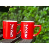 1 Nescafe Glass Original Version (Original) Coffee Cup Red