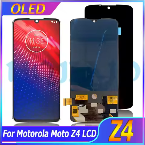 6.4'' OLED LCD For Motorola Moto Z4 LCD Display Touch Screen Digitizer Assembly for Moto Z4 Display 