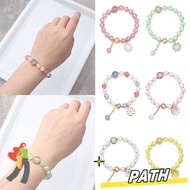 PA-HOME Bohemian Bracelet, Lucky Elastic Korean Daisy Bracelet,  Multicolor Handmade Bracelet Bohemi
