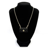 CHANEL 香奈兒 包包造型項鍊 B23C