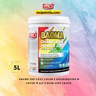 MCI Paint Baoma Chameleon 2000 5L Interior & Exterior Multicolor Water Proofing Wall Primer/ Cat Din