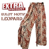 PROMO[Kulot HW - Kulot Rayon Animal Zebra Cacing Leopard Sapi Macan Vanessa Catur Celana Kulot Panja