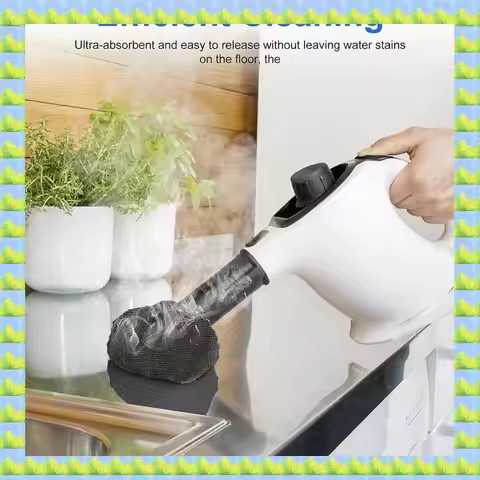 FZFZ Steam Mop Pads, Reusable Steam Cloth Accessories, Washable Steam Cleaner Pads For Handheld Stea