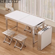 Aluminum Alloy Construction Site Folding Table Night Market Stalls Camping Outdoor Portable Table Ch