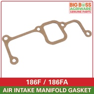 BBA Air Intake Manifold / Pipe Gasket 186F (10hp), 186FA (12hp) Diesel Engine