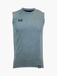 WARRIX เสื้อวิ่งแขนกุด WA-1612-เขียว-GG
