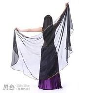 1 PC Women Belly Dance Veils Scarf Lightweight Chiffon Costume Headscarf 2.5mx1.2m
