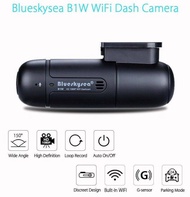 B1W Mini  1080P WiFi Dashcam Dash Cam Car Motorcycle Driving Recorder, Blueskysea 360° Rotatable Len