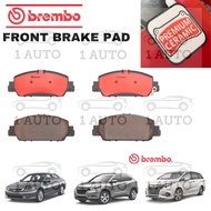 BREMBO PREMIUM CERAMIC FRONT BRAKE PAD HONDA HRV HR-V RU5 1.8 ACCORD T2A CR CR1 CR2 2.0 2.4 ODYSSEY 