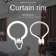 Curtain opening hanging ring buckle Roman rod circle ring curtain accessories metal hook buckle plas