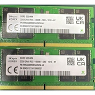 SK Hynix 16gb 5600mhz and 32gb ddr5 4800mhz  laptop ram