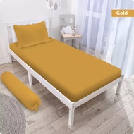 VITO GOLD BEDSHEET 90X200