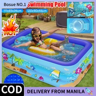 Inflatable Swimming Pool for Kids Air Pump Famirly Swimming Pool Big Size for Baby