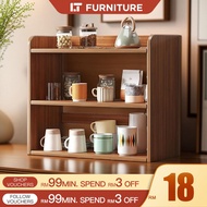 Cup Holder Cup Rack Cup Storage Coffee Cup Rack Wood Water Cup Holder Coffee Glass Rack Rak Dapur Mu