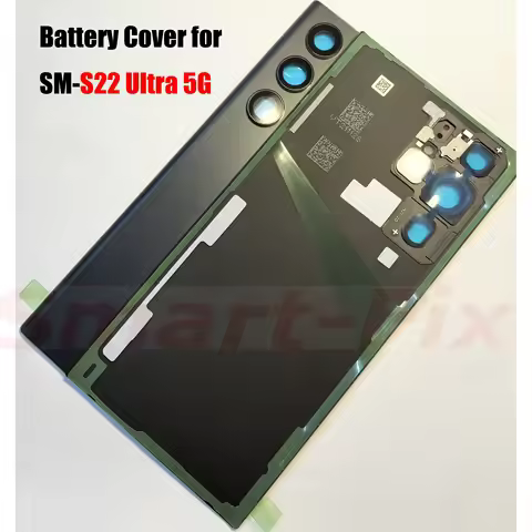 (OEM) Materials Glass Back Cover Case for SAM-S22 Ultra S22Ultra S22U 5G Back Glass Panel Rear Door 