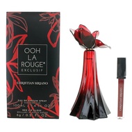Christian Siriano Ooh La Rouge Exclusif, 3.4oz EDP Spray women with Lip Gloss