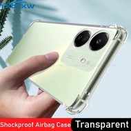 เคสใสแบบนิ่มสำหรับ Poco M6 Pro X6 C65 5G 4G 2023เคสด้านหลังซิลิโคนใสสำหรับ Case กันกระแทกสุดหรูโทรศั