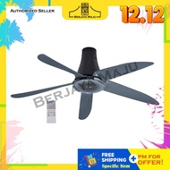 Mitsubishi 56" 5 Blade Remote Ceiling Fan C56-RW5-P CYGY (Classy Grey)