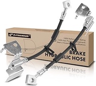 A-Premium Rear Left and Right Brake Hydraulic Hose Compatible with Ford Mustang 2005-2014, 4.0L 4.6L