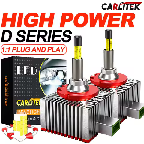 D1S D3S 360 LED Lights Bulbs HID 100/50W D8S LED Canbus D1R D3R Xenon Turbo Car Headlight Lamp For P