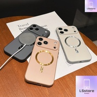 NCpatternColor Casing Luxury Magnetic Phone Case For Samsung Galaxy A57 S26 S25 S24 S23 Plus Ultra F