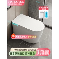 Tandas Pintar TOTOOLEO Jepun Tempat Duduk Besar Saiz Besar dengan Tandas Isi Rumah Automatik Bersepa