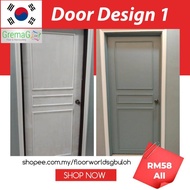 ♦Pintu PVC WainscotingWainscoting packageWainscoting doorSudah potongAngle cut Front onlydoor Wainscoting set⚘