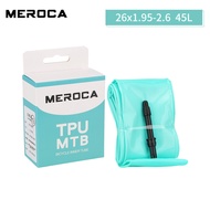 MEROCA Mountain Bike TPU Inner Tube 26 Inch 27.5/29 Inches 45L Ultra-light Mtb Bicycle Inner Tube
