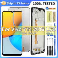 6.35" AMOLED For Vivo Y11 2019 /  Vivo Y11 1906 LCD Display Touch Screen Digiziter Assembly With Fra