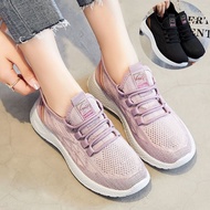Sepatu Pria Wanita Lari Gym Running Jogging Olahraga Training Import Ori100% rajut Women Sneakers mu