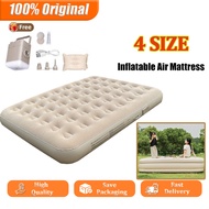 Tilam Kereta King/Double/Single Size Tilam Angin Thick Camping Air Bed with Built in Pump Air Mattre