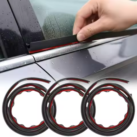 Car Door Glass Seal Strip Waterproof Noise Insulation Fillers Replacement Auto Window Seal for Car W