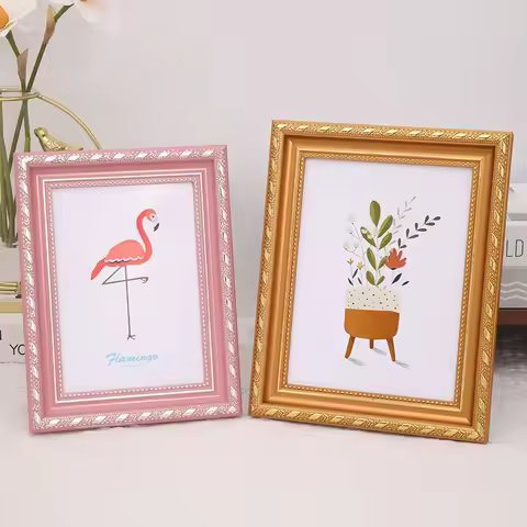 Premium Wall-Mounted Photo Frame Set for 5x7, 6x8, and A4 Pictures - Perfect for Wedding Photos and 